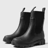 Women's Solid Color Waterproof Rain Boots, Women Shoes, 2024 New Style Fashionable Round Toe Boots for Outdoor Wear, Non-slip Rain Boots for Women & Girls #GLOBAL PICKS