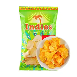 INDIES Spicy Cassava Chips 113g - Authentic Indonesian Snack, Crispy & Flavorful