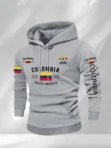Columbia element Geometric hooded sweater, casual pullover hoodie, Casual Sports Hoodie