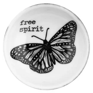 B&W Bee Ring Bowl
