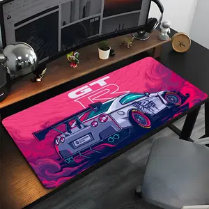 New Arrivals Sports Car Anime GTR Gaming Mouse Pad High Quality Natural Rubber Mouse Pad The Most Professional Washable Laptop Mouse Pad