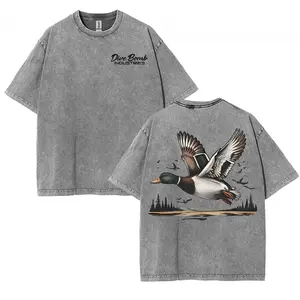Dive Bomb Industries Washed Hoodie, Flying Mallard Graphic T-Shirt, Waterfowl Outdoor Gear, Vintage Camo Style, Hunting Clothing for men, Fall Apparel california outfit baggy box hoodies august glen tiktok shop black fits lemon demon white tee
