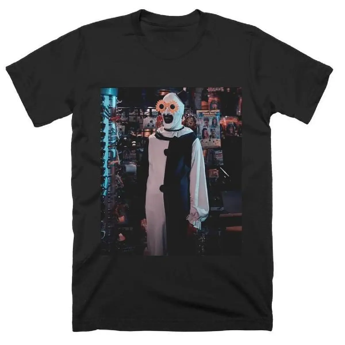 Art The Clown Funny shirt, Terrifier Sun-shaped glasses Halloween T-shirt, Movie Terrifier Tee, Gift for Halloween, Scary Movie Terrifier Halloween