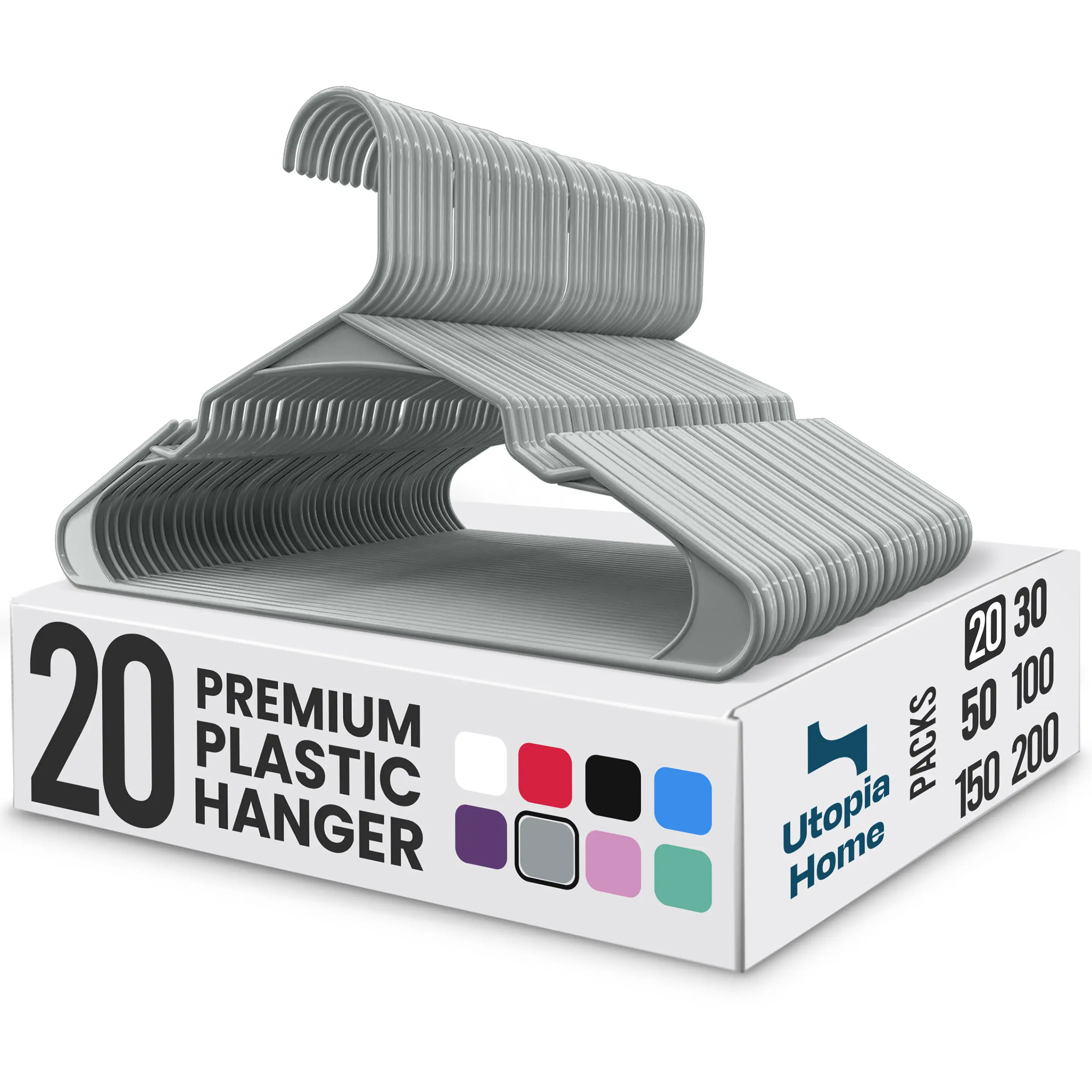 Grey Pack of 20 