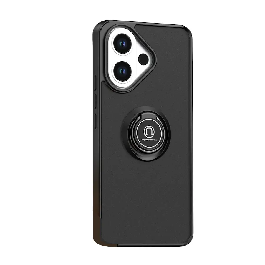 Phone Case For Vivo V40 Pro 50 V60 Lite V29E 5G Case Magnetic Ring Matte Cases Stand Holder Back Cover