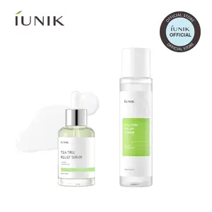 [IUNIK Official] Tea Tree Calming Care Duo | Tea Tree Toner +Tea Tree Serum