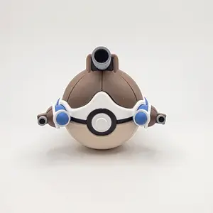CPL Mega Blastoise Pokeball Art Toy Collectible Display Piece for Pokémon Enthusiasts