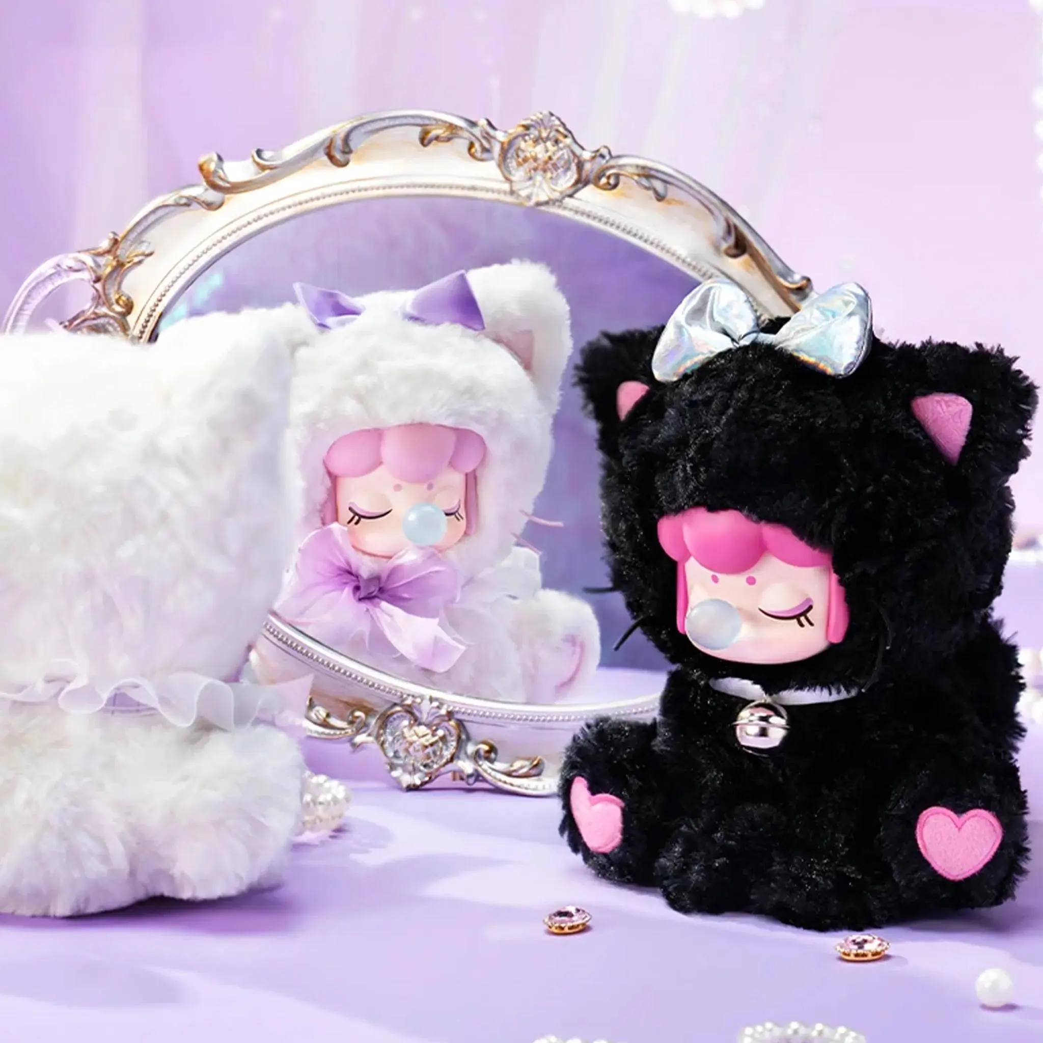 ら*ら様 Nanci Tea Time Kitties シークレット Wealt Rolife Nanci's Tea Time Kitties Surprise Plush Dolls – Momoku