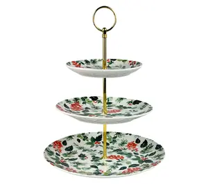10 Strawberry Street Holly 3-Tier Serving Stand 10 Strawberry Street Holly 3-Tier Serving Stand