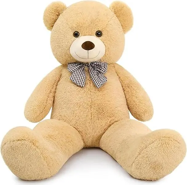 MaoGoLan 4ft 5ft 6ft Giant Teddy Bear Stuffed Animal Big Teddy Bear Stuffed Bear Baby Shower Life Size Large Teddy Bear for Girlfriend Boyfriend Wife Children, For Birthday,  Wedding party, Anniversary  #Summervibes