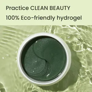 [Heimish] Matcha Biome Hydrogel Eye Patch (1.4g/0.05oz *60pcs) – Cooling, Brightening & Anti-Aging for Puffy Eyes, Dark Circles Springtok Calming