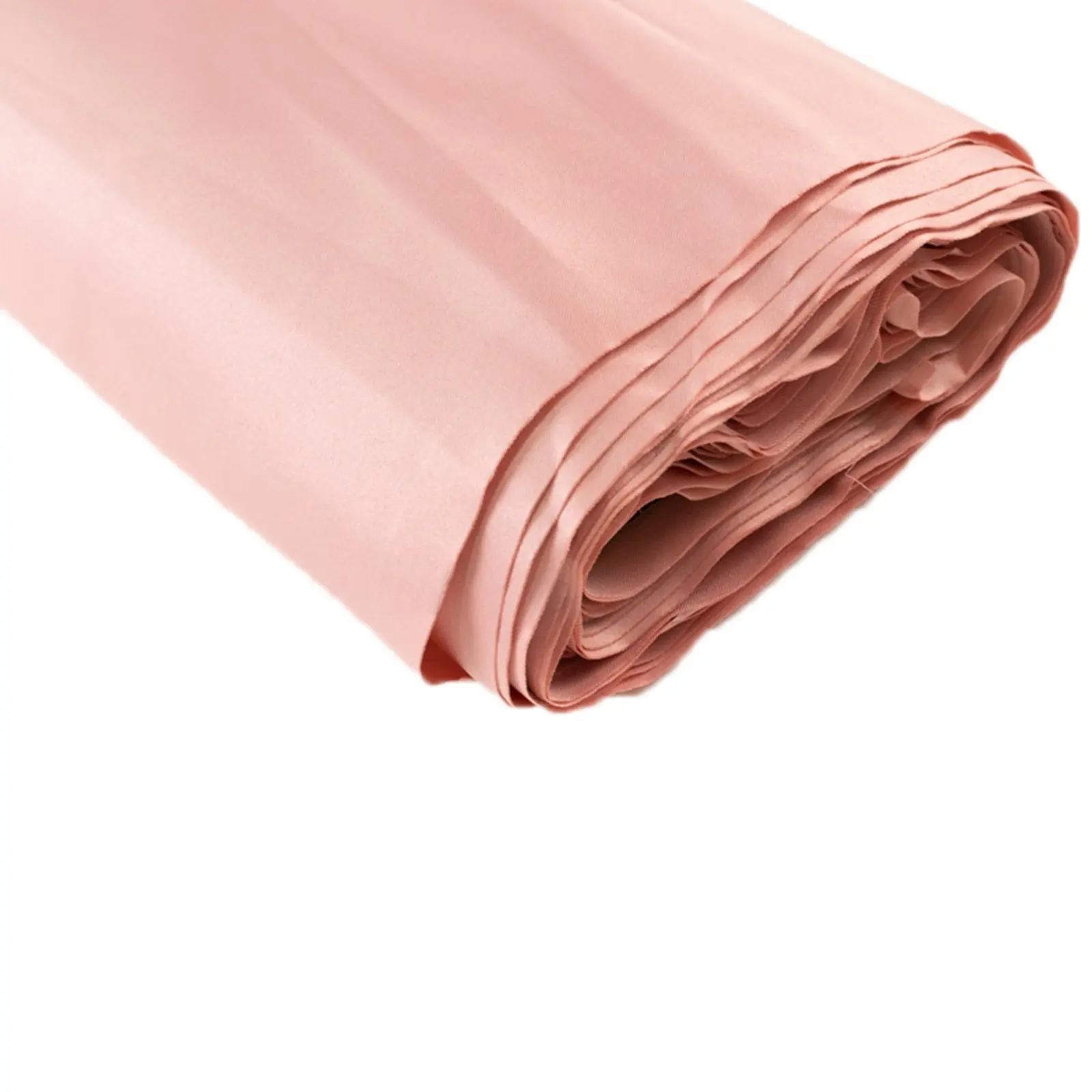 Dusty Rose Lamour Satin Fabric Bolt - 54"x10 Yards Heavy Matte Satin Fabric for Dressmaking, Fashion Accessories