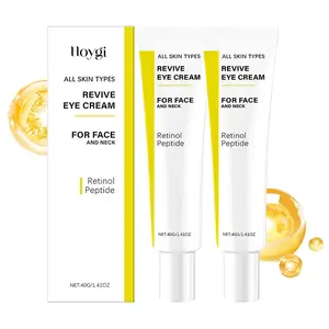 HOYGI Eye Cream with Retinol Peptide for All Skin Types - Reduces Wrinkles, Firming & Hydrating EyeCream for Radiant, Youthful Eyes