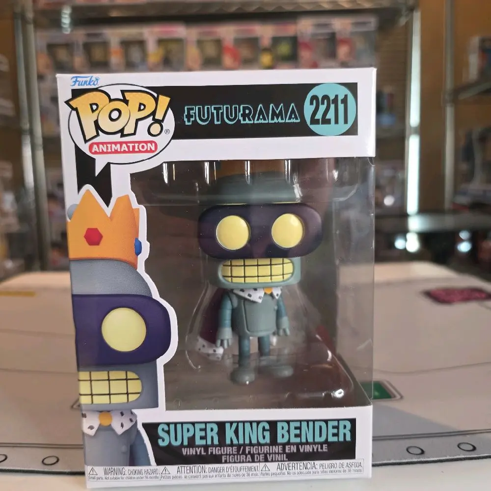 Funko Pop Animation Super King Bender #2211 Futurama