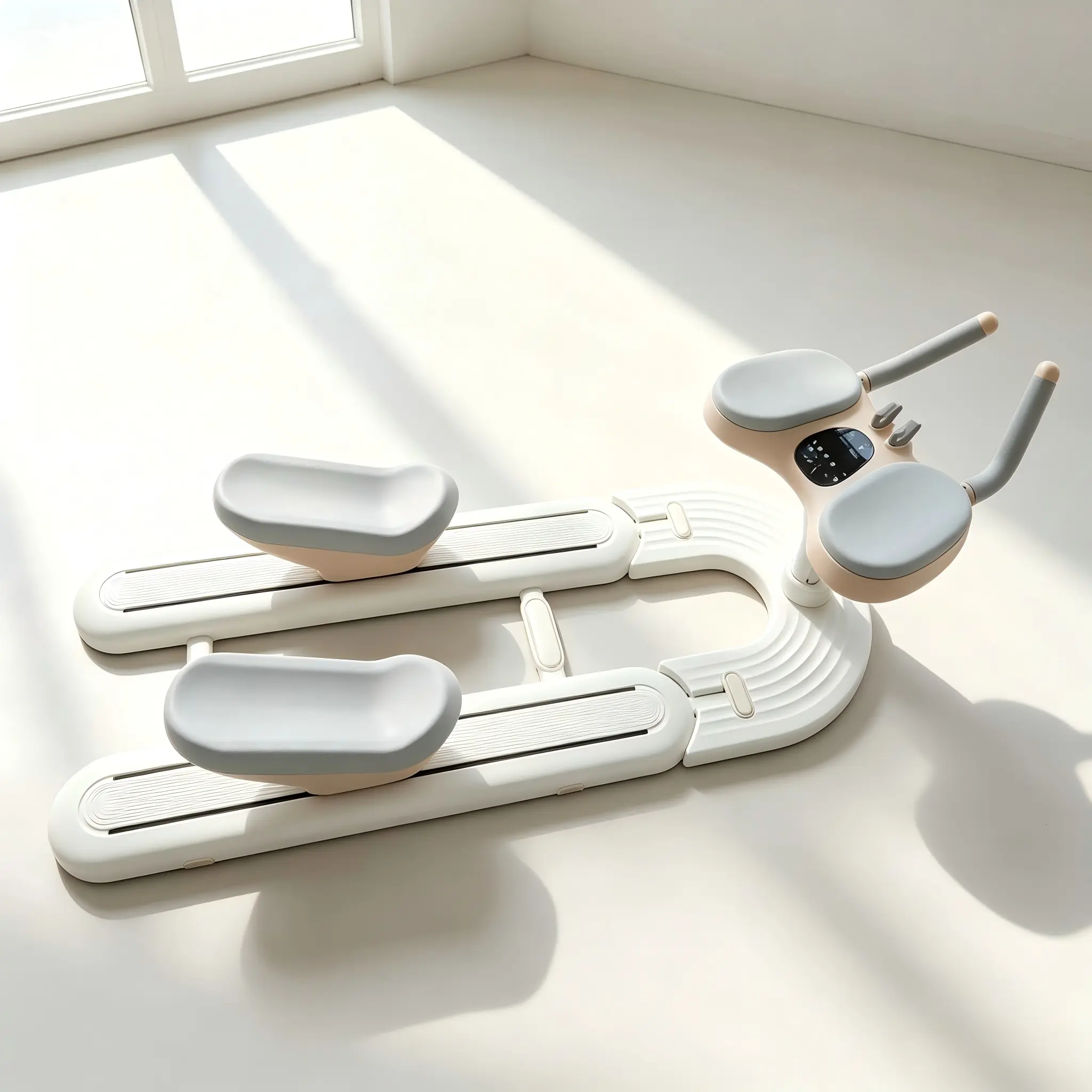 Smart Sliding Glide Board with LCD Monitor – Compact Home Activity Equipment for Indoor Movement leg meridian relaxation