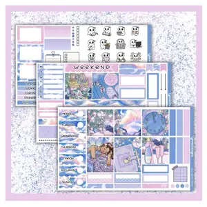 Hobonichi Cousin Weekly Sticker Kit - New Years Dream - Planner Stickers