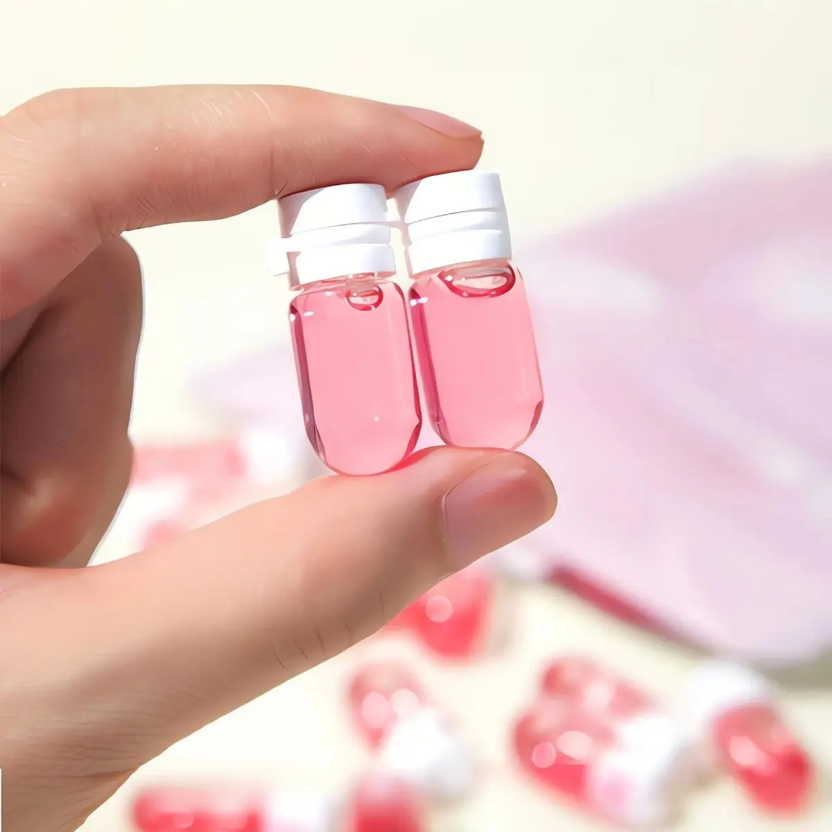 Portable Lightweight Travel Bottle, 10pcs/set Refillable Empty Bottle with Lid, Portable Leak Proof Container for Skincare, Lotion, Serum, Cosmetic Containers with Lids
