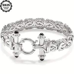 925 sterling silver classic Women's bracelet |   Anniversary/ Graduation/ Valentine's Day exclusive jewelry, holiday gift box gratitude gift