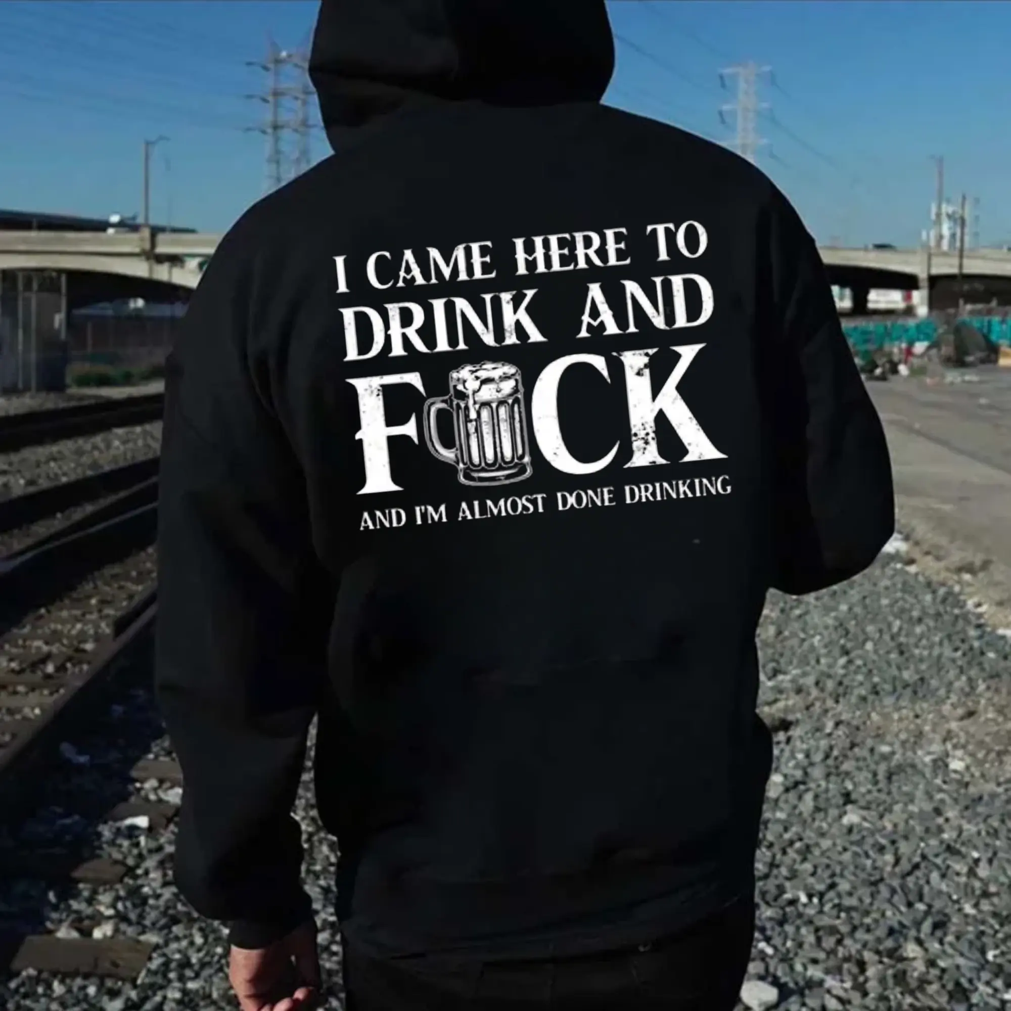 Men's FCK Shirt – T-Shirt, Sweatshirt, Hoodie, Funny Drinking Shirt, Printed Graphic Hoodie, Casual Cotton Menswear for Daily Wear, Trendy Party Apparel, Bold Graphic Tee, Streetwear for Men, Comfortable Drinking Shirt