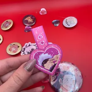 Gojo JJK Anime Magnetic Bookmark for Office Stationery Supplies