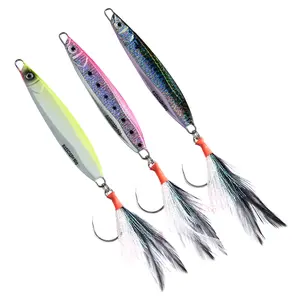 Bassdash STIX Casting Jig Lure Vertical Slow Jigging Lures Mustad Hooks 3-Pack