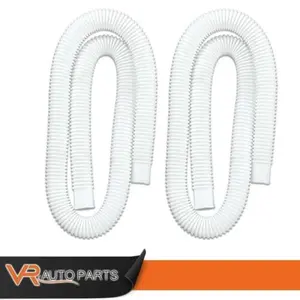 G-PLUS 2X Flexible Pool Pump Replacement Hose, 59" Long, Easy to Install, Fits Intex 1.25" Diameter Above Ground Pools Accessory, Polyethylene Plastic Hose Clamp