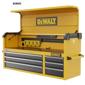 212 MAIN 52 in. Large Size Heavy-Duty Tool Chest with Multiple Drawers - Tool Organizer Storage Case, Black & Yellow