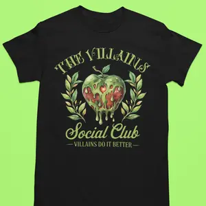 The Villains Social Club Villains do it better Tshirt