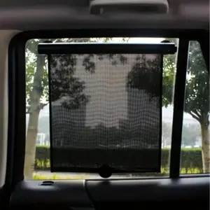 Retractable Car Sunshade Curtain, UV Protective & Heat Insulation Car Side Window Shade, Adjustable Sun Blocker for Vehicle, Sun Shade Mesh, Car Window Shades