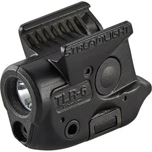 Streamlight Polymer Body Tactical Flashlight, 100 Lumens, 660 Min Long Runtime, White & Red LED Bulbs, Black Finish, 2 Included Lithium Batteries (Model 69284)