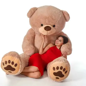 Giant - 7Ft Teddy Bear Tan - Giant Teddy Bears Giant - 7Ft Teddy Bear Tan - Giant Teddy Bears