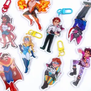 Dispatch Z Team - 7cm Double-Sided Charm, keychain, phone charm