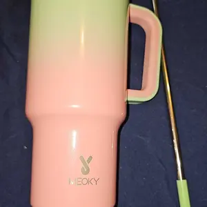 Product Review of 40oz Vacuum Flask, Vacuum Insulated Tumbler, Stainless Steel Water Bottle with Handle, Large Capacity Drinking Cup for Home Office Outdoor Camping from ẅ**a