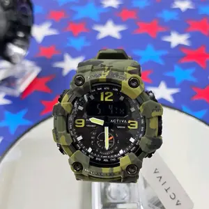 Activa BlackOps Invicta Digital Men's Watch 56mm Camouflage,Green