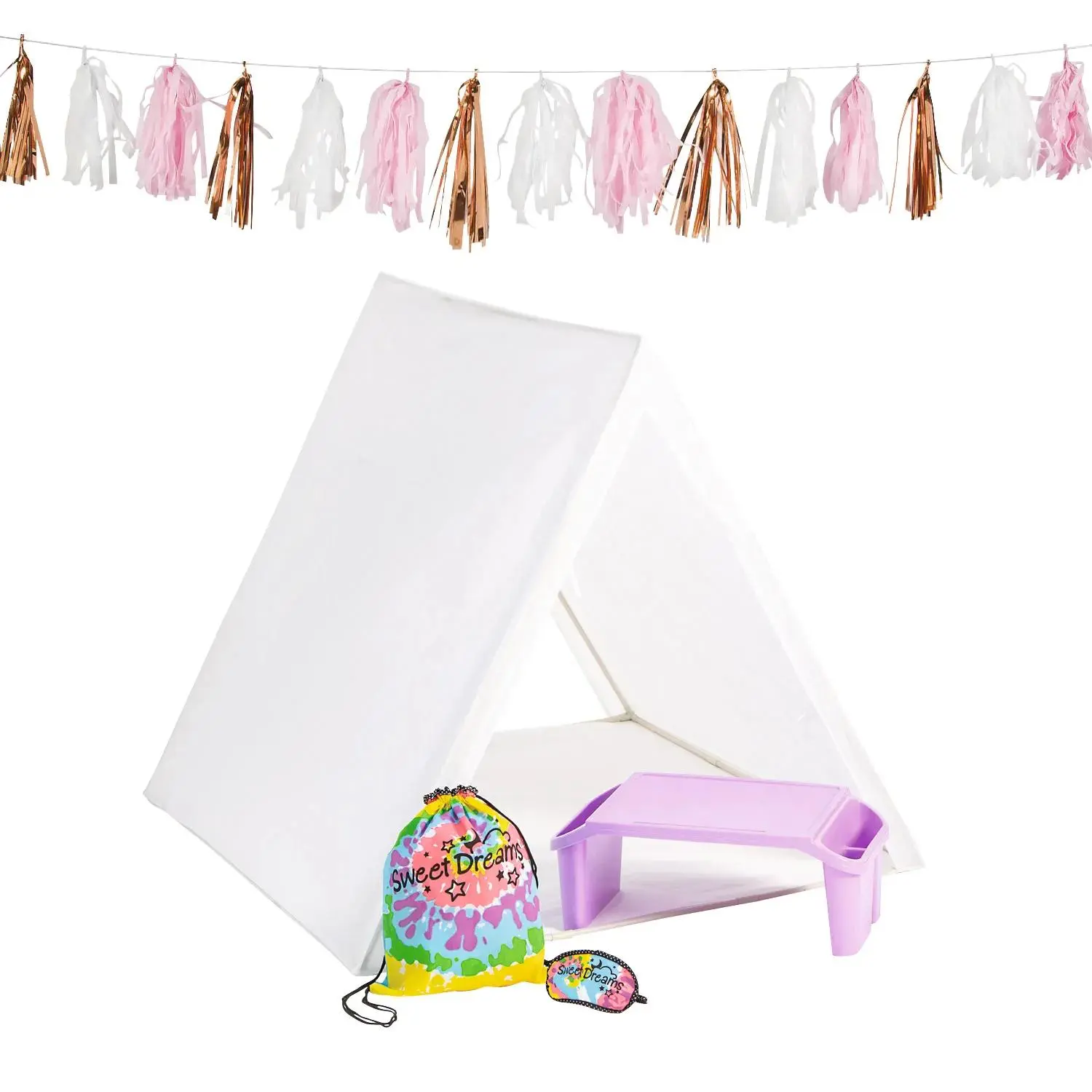 5 Pc. Ultimate Sleepover Tent Kit For 1 Guest