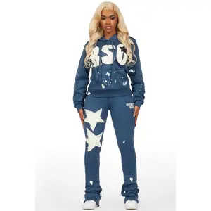 Kymesha Navy Super Stacked Trackset