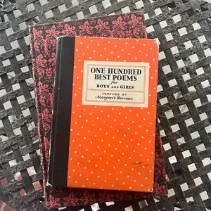100 of the best poems for boy and girls compiled by Marjorie Barrows Hard Cover