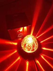 Glass Watermelon Lights Series - 2pcs Car Chassis & Side Lamps with Orange or White Beam Option Green Light Feature