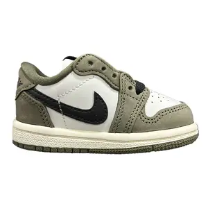 Toddler's Jordan 1 Retro Low OG Medium Olive/Black (HQ6997 200)