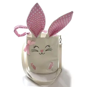 Kids Easter Basket Bunny Bag Camo Easter Basket