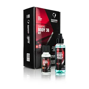 Diamond Body 36 Coating Kit – 3+ Year Nanodiamond Paint Protection | Ultra Glossy, Hydrophobic & DIY-Friendly