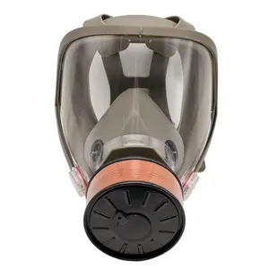 Reusable Anti-Fog Toxic Gas Mask with Filter, Full Face Protection for Painting, Chemicals, DIY, Woodworking, Construction, Sanding