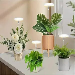 Timer Control Full Spectrum Grow Light, Adjustable Brightness LED Plant Lamp for Indoor Plants