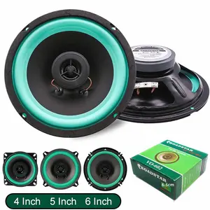 Universal 4/5/6.5 Inch Car Coaxial Speakers HiFi Full Range Frequency Enhanced Subwoofer Car Audio Stereo rms watt Marine