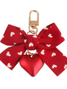 New Pearl Heart Keychain Handbag Accessory, Cute Bag Charm with Heart Design, Stylish Fashion Pendant for Women, Trendy Cute Keychain, Cute Charms Keychain