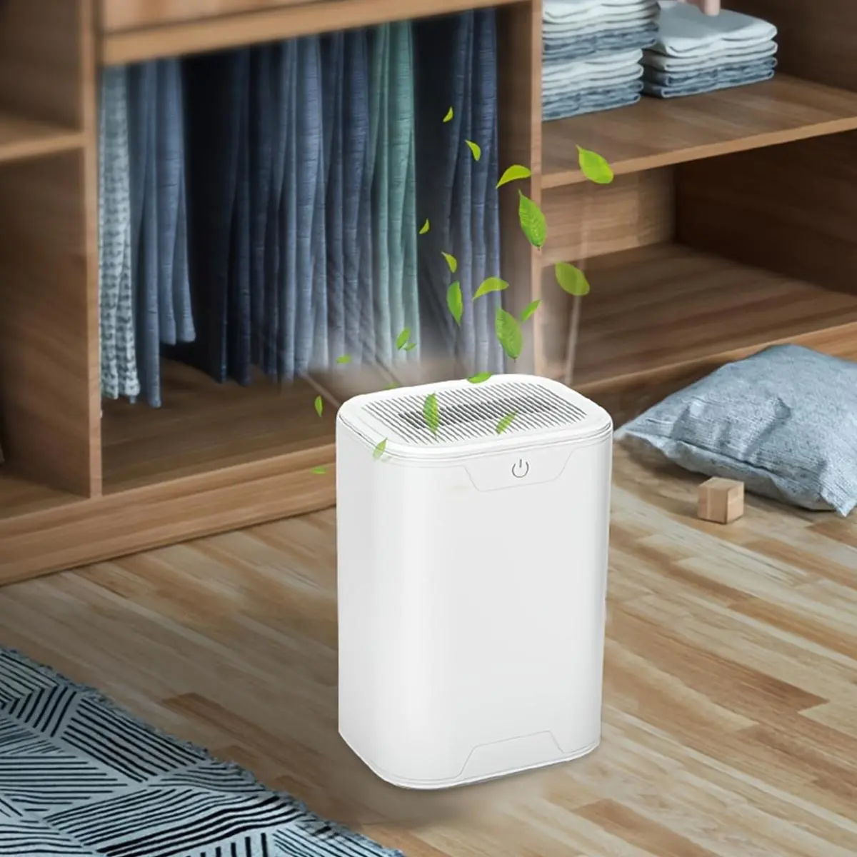 Portable Mini Dehumidifier, Quiet Dehumidifier, USB Powered Small Dehumidifier with 750ML Water Tank, Household Dehumidifier for Home, Bedroom, Kitchen and Basement