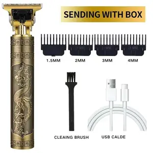 Professional Rechargeable Electric Shaver Set for Men, Waterproof Cordless Grooming Kit, Beard Trimmer, Hair Clipper Set & Accessories, Usb Rechargeable Clipper, Perfect Gift