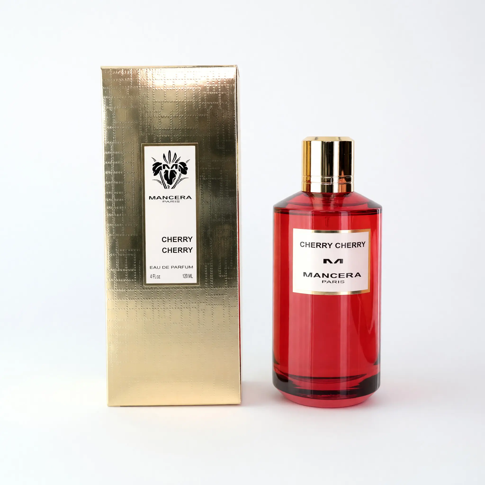 Mancera Cherry Cherry Unisex Fruity Glam Fragrance - 4 oz EDP Spray Bottle with Jasmine, Lemon Notes for Adults, 4Oz, Citrus, Musk, Vanilla, Floral, Aromatic Spray Bottle Unisex Fragrance, Black Cherry Lemonade Unisex Fragrance