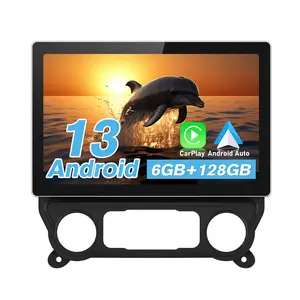 13.1" Android 13 6GB+128GB Car Stereo for Chevy Silverado GMC Sierra 2014-2018 touch screen has Android Auto Wireless Carplay, Bluetooth WIFI supports GPS Navigation(With Bose system, you need to purchase an additional fiber optic box! ! !）