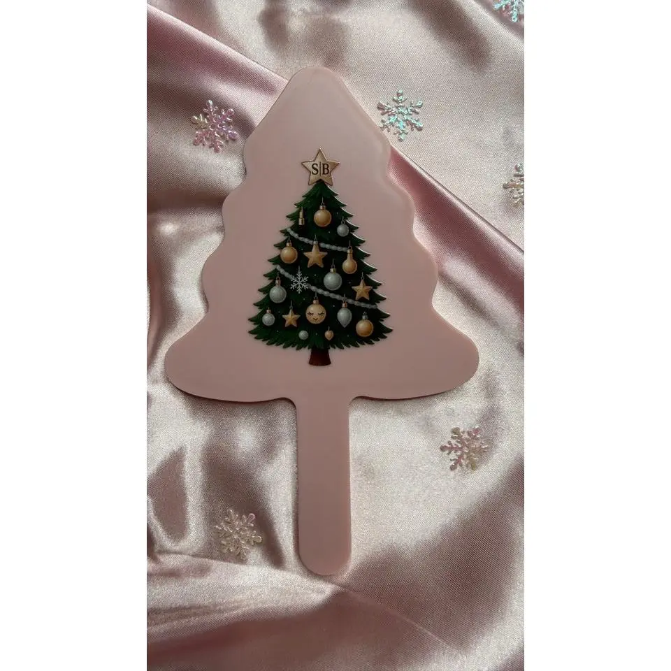 Sleigh The Season S|B Christmas Tree Mirror